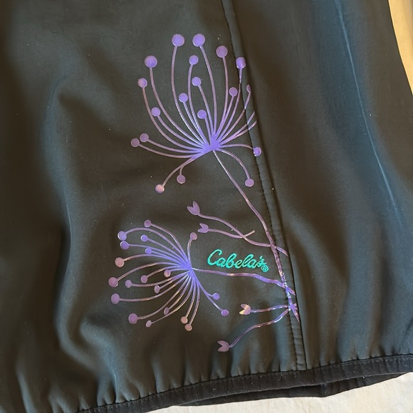 Cabela’s Black Zippered Lightweight Jacket Womens XL - Picture 7 of 12